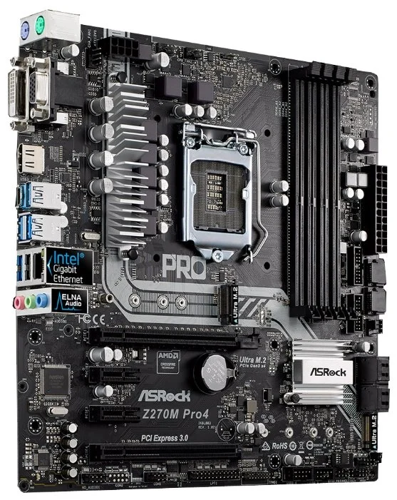 Фотография Материнская плата ASRock Z270M PRO4