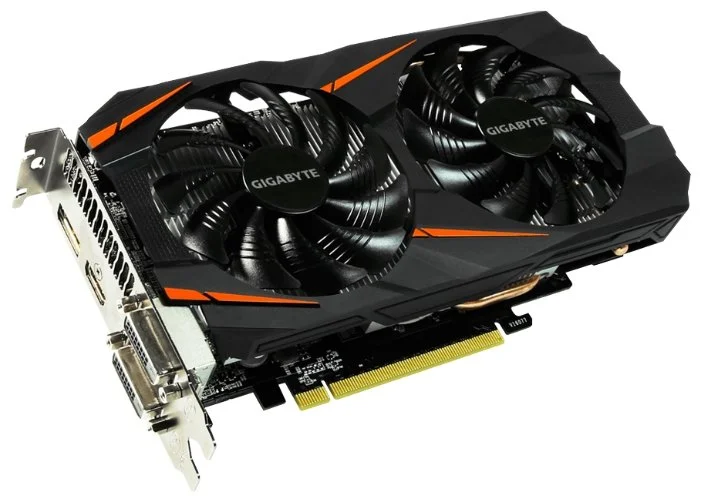 Фото Видеокарта GIGABYTE GV-N1060WF2OC-6GD