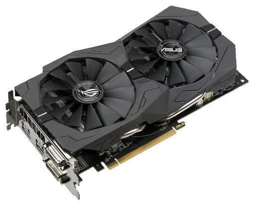 Фото Видеокарта ASUS ROG-STRIX-RX570-4G-GAMING