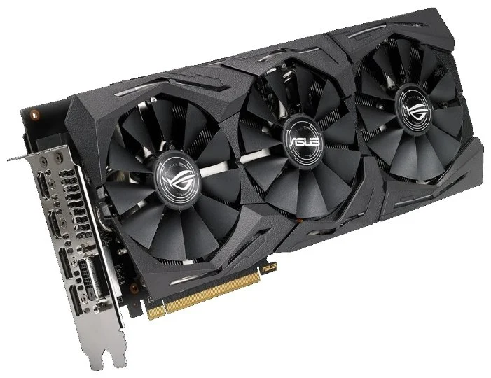 Фотография Видеокарта ASUS ROG-STRIX-RX580-O8G-GAMING
