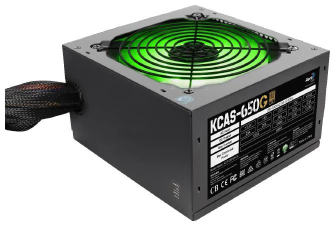 Цена Блок питания AeroCool Kcas-650G 650W