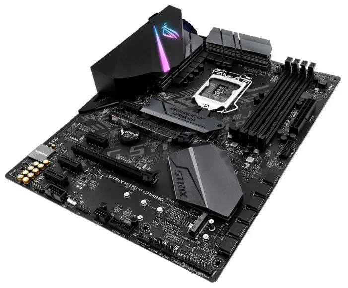 Картинка Материнская плата ASUS ROG STRIX H370-F GAMING