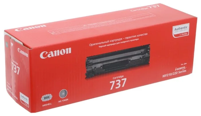 Фото Картридж CANON 737 Black