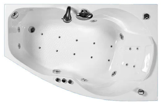 Фото Ванна ТРИТОН Бриз-правый ЭКСТРА (1500х950)