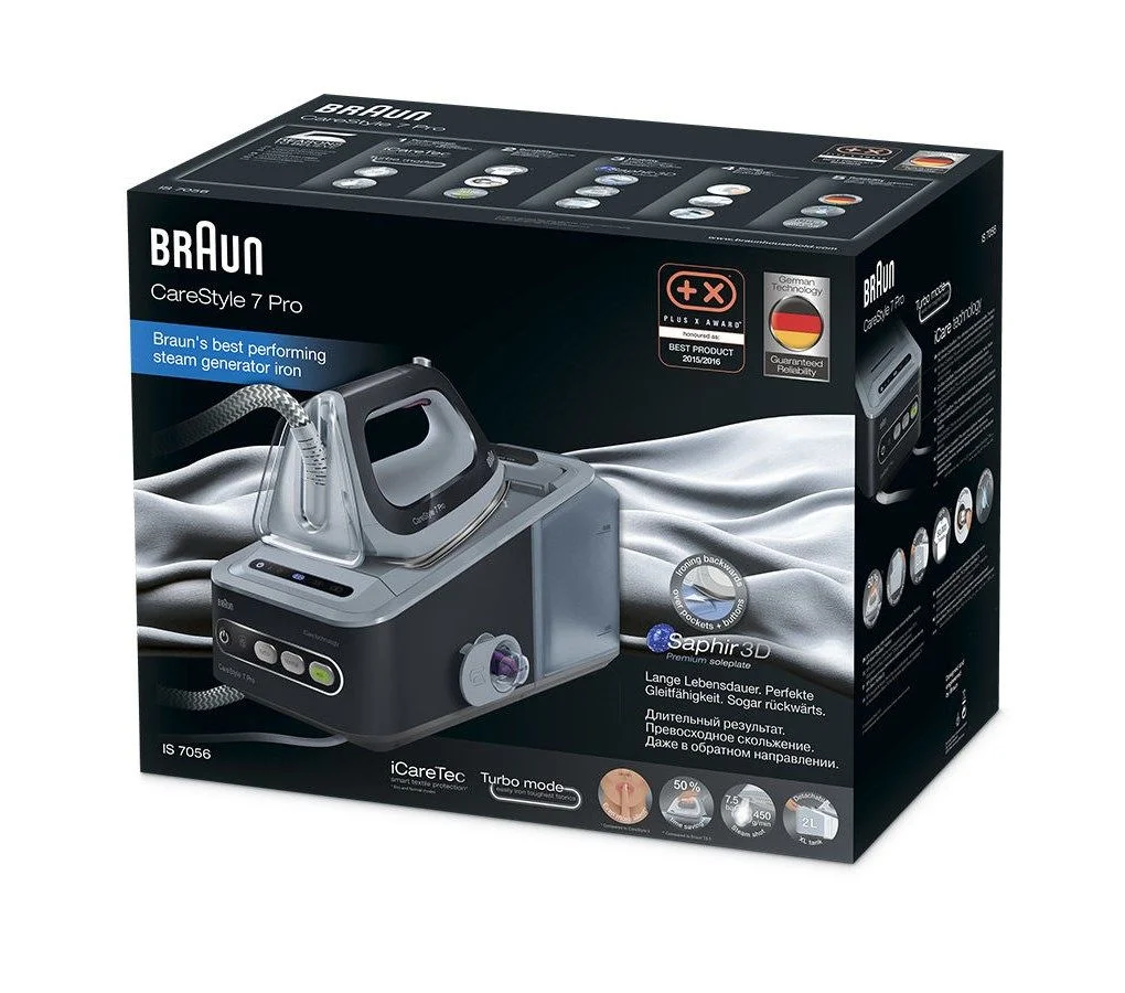 Картинка Парогенератор BRAUN IS7056BK