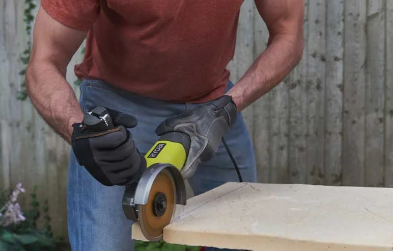 Картинка Шлифмашина RYOBI RAG800-125G