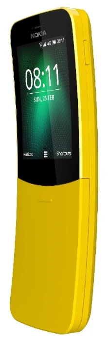 Фото Мобильный телефон NOKIA 8110 DS Banana yellow