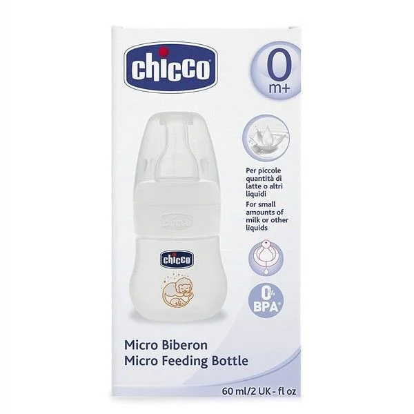 Фото Бутылочка CHICCO 00070701300000 Micro 60мл 0+