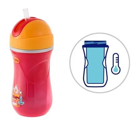 Фотография Поильник CHICCO 00006991100050 Sport Cup розовый 14м+