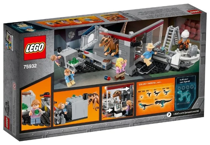 Фото Конструктор LEGO Охота на рапторов в Парке Юрского Периода Jurassic World 75932