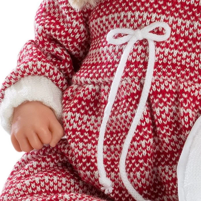 Фото Кукла LLORENS малышка 36см в теплом комбинезоне с одеялом 63626