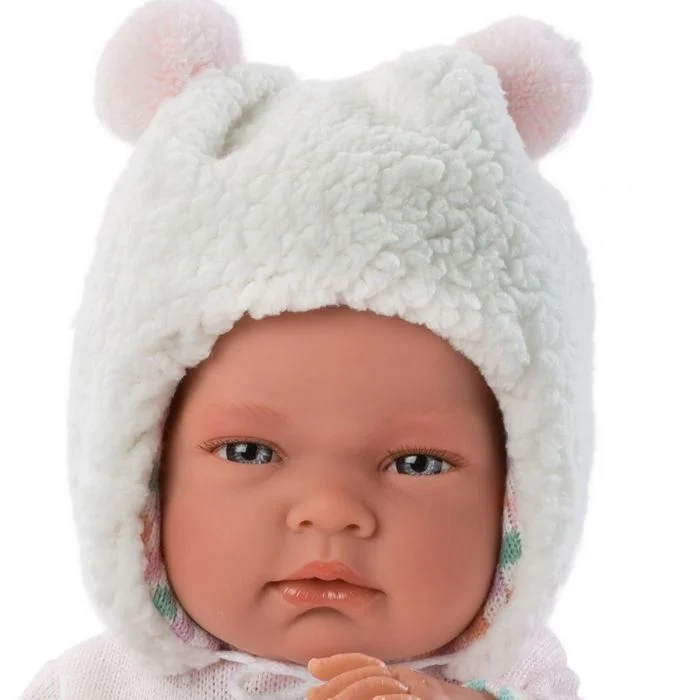 Фотография Кукла LLORENS малышка Ника 40 см в теплой шапочке и с варежками 73854