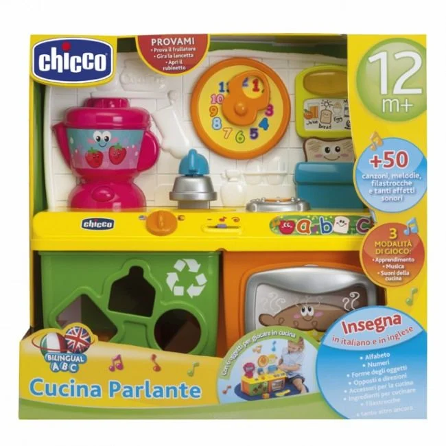 Цена Развивающая игрушка CHICCO Говорящая Кухня 12м+ 00069030000180