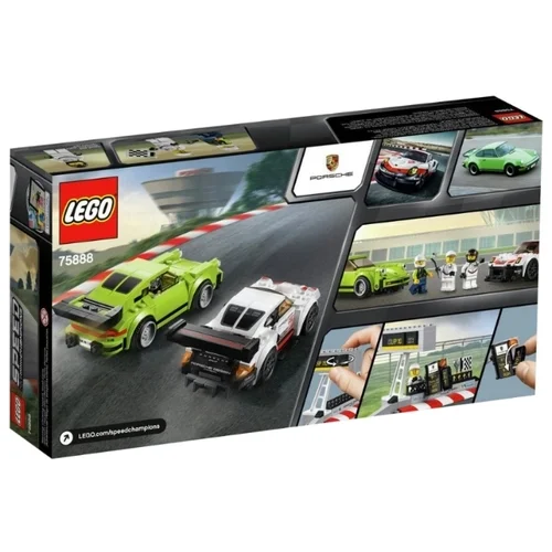 Фото Конструктор LEGO Porsche 911 RSR and 911 Turbo 3.0 Speed Champions 75888