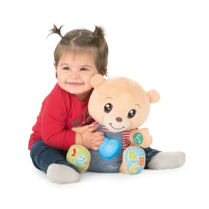 Фотография Развивающая игрушка CHICCO Говорящий мишка Teddy Emotion рус./англ. 6м+ 00007947000180