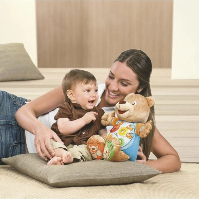 Развивающая игрушка CHICCO Говорящий мишка Teddy рус./англ. 6м+ 00060014000180 Казахстан