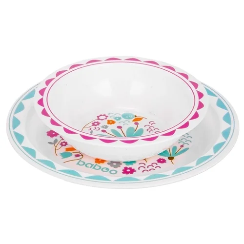 Картинка Тарелка BABOO Flora 6 м+ 9-015