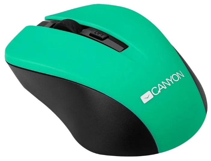 Фото Мышь CANYON CNE-CMSW1GR Green (865597)