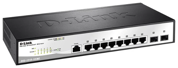 Фото Коммутатор D-LINK DGS-1210-10/ME/A1A