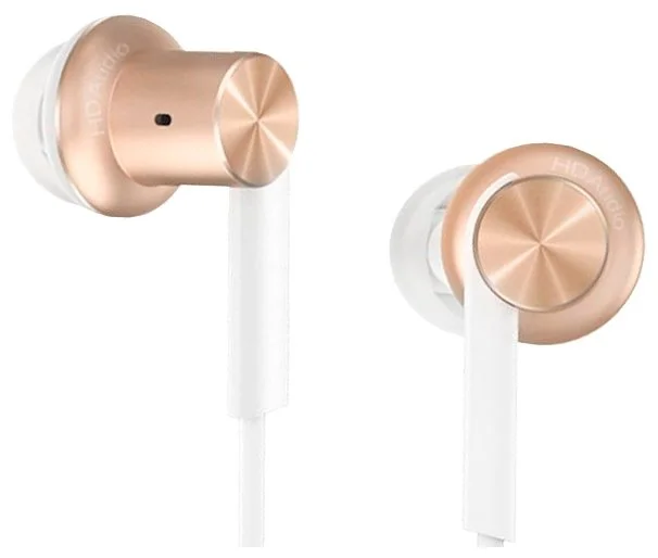 Фото Наушники XIAOMI Mi In-Ear Headphones Pro Gold