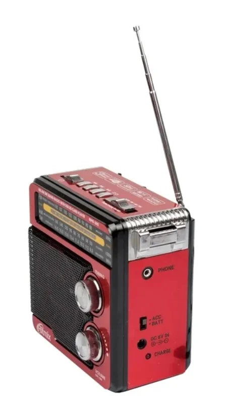 Картинка Радиоприемник RITMIX RPR-202 Red