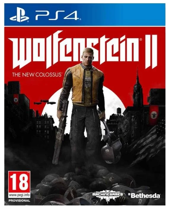 Фото Игра для PS4 Wolfenstein II The New Colossus