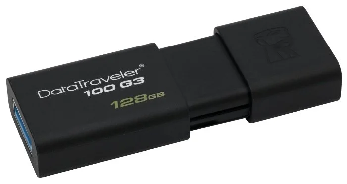Фотография USB накопитель KINGSTON DT100G3/64Gb USB 3.0 Black