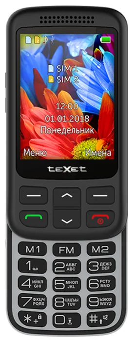 Фотография Мобильный телефон TEXET TM-501 Black