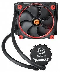 Кулер с водяным охлаждением THERMALTAKE Water 3.0 Riing Red 140 CL-W150-PL14RE-A