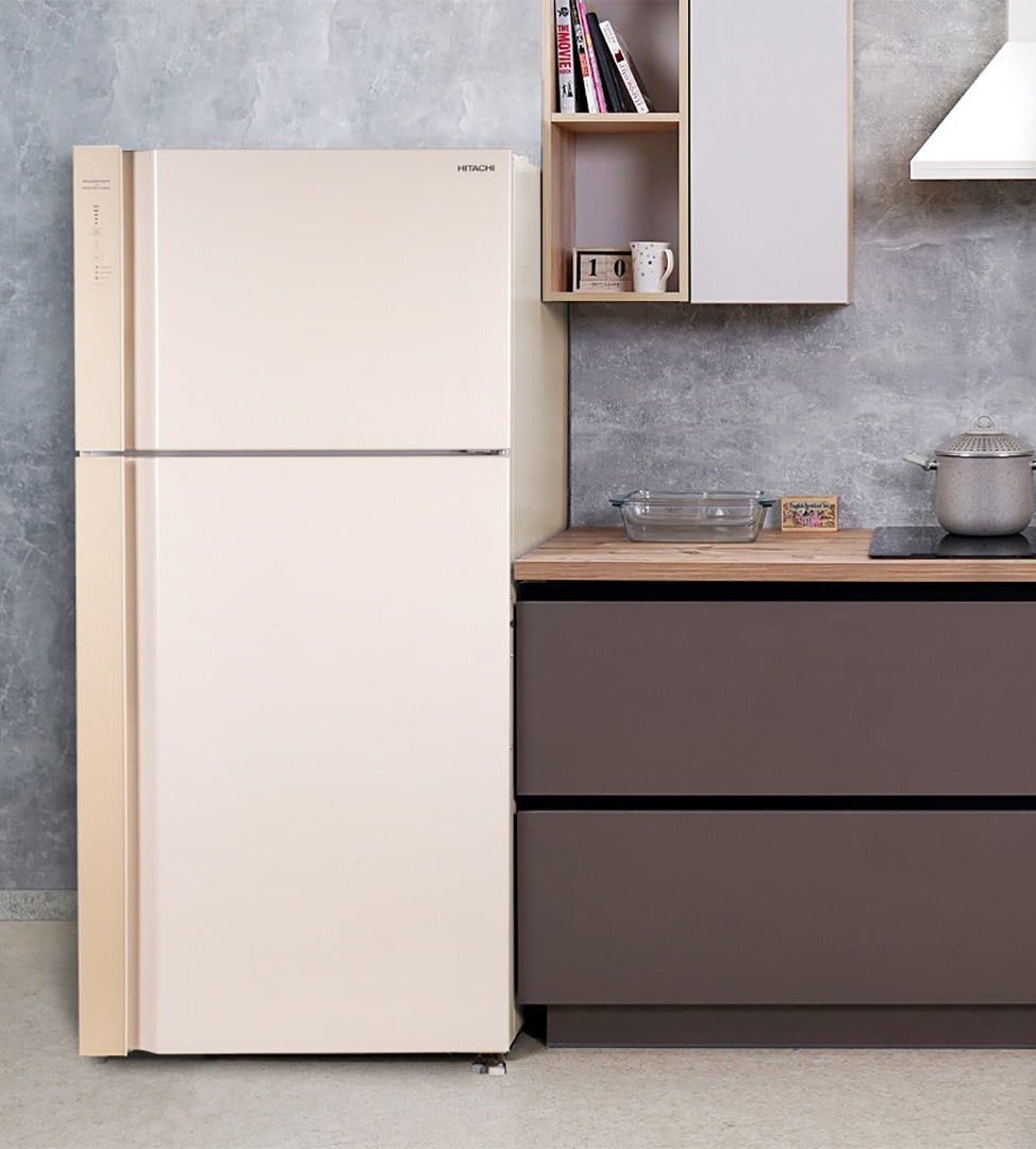 Купить Холодильник HITACHI R-V660PUC7BEG (R-V660PUC7-1BEG)