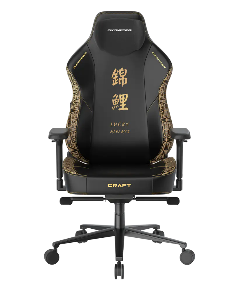 Фото Игровое компьютерное кресло DXRACER Craft Koi Fish Black (GC/LCF23LTA/KOI)