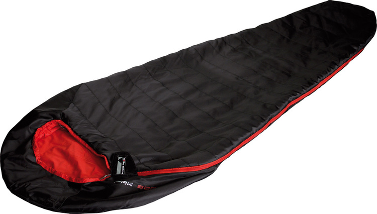 Фото Спальный мешок HIGH PEAK PAK 600 (черный/красный)