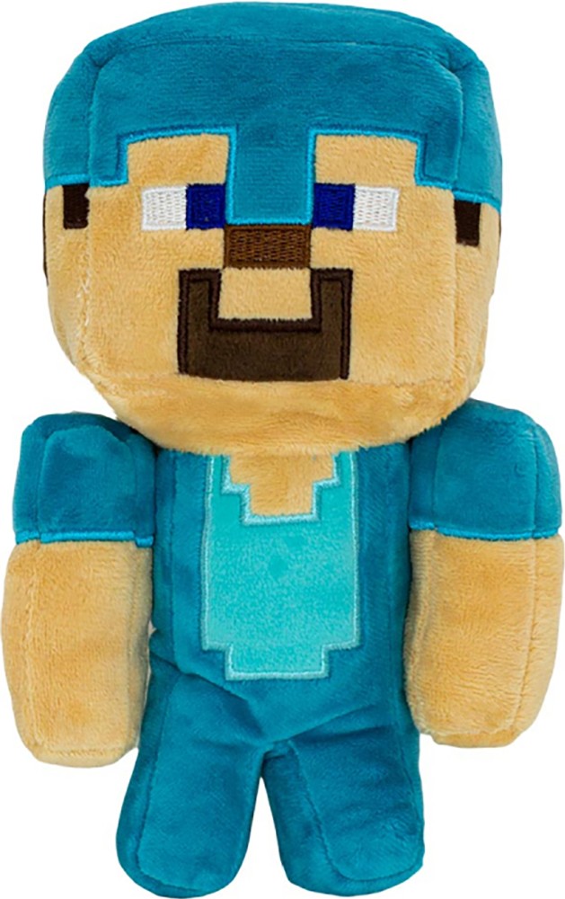 Мягкая игрушка Minecraft Diamond Steve 20см TM13128