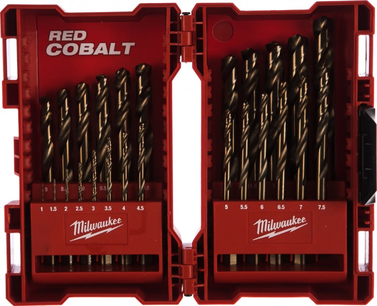 Набор сверл MILWAUKEE 4932352471 HSS-G Cobalt 25 шт.