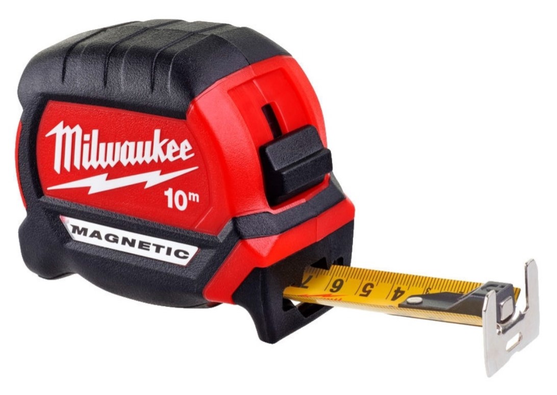 Фото Рулетка MILWAUKEE 4932464601 Magnetic Tape Premium 10 м.