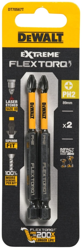 Картинка Набор бит DeWALT DT70567T-QZ 2 шт.