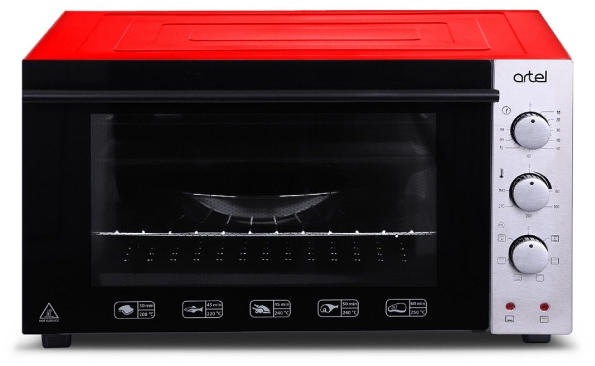 Фото Настольная духовка ARTEL MD 4218 L Black-Red