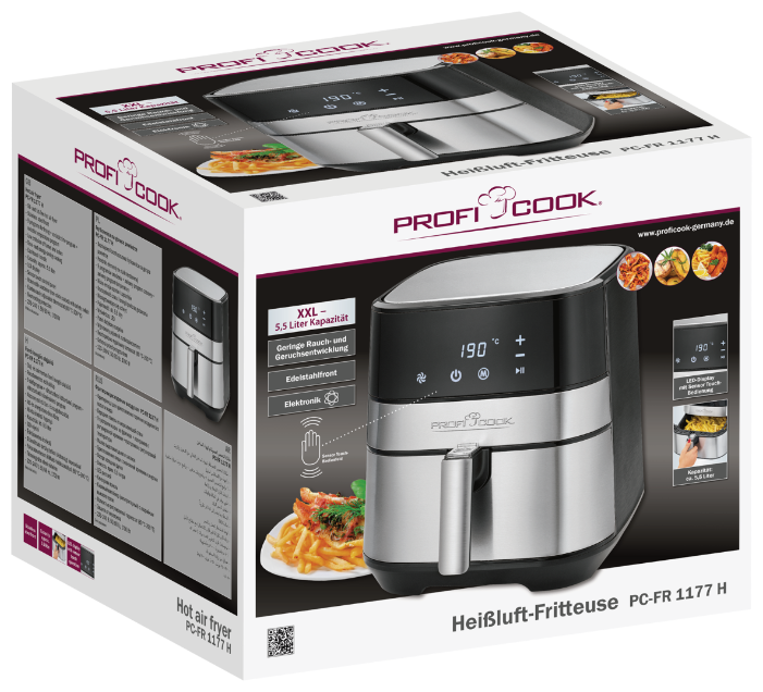 Фотография Аэрофритюрница PROFI COOK PC-FR 1177 H