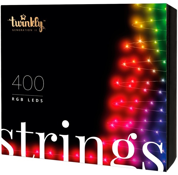 Фото Гирлянда TWINKLY Strings 400 RGB 32m (TWS400STP-BEU)