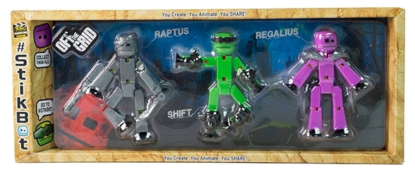 Игровая фигурка Stikbot Off the Grid Raptus TST614R заказать