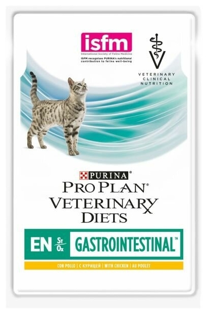 Корм для кошек PURINA Pro Plan VETERINARY DIETS Wet EN курица 85 гр