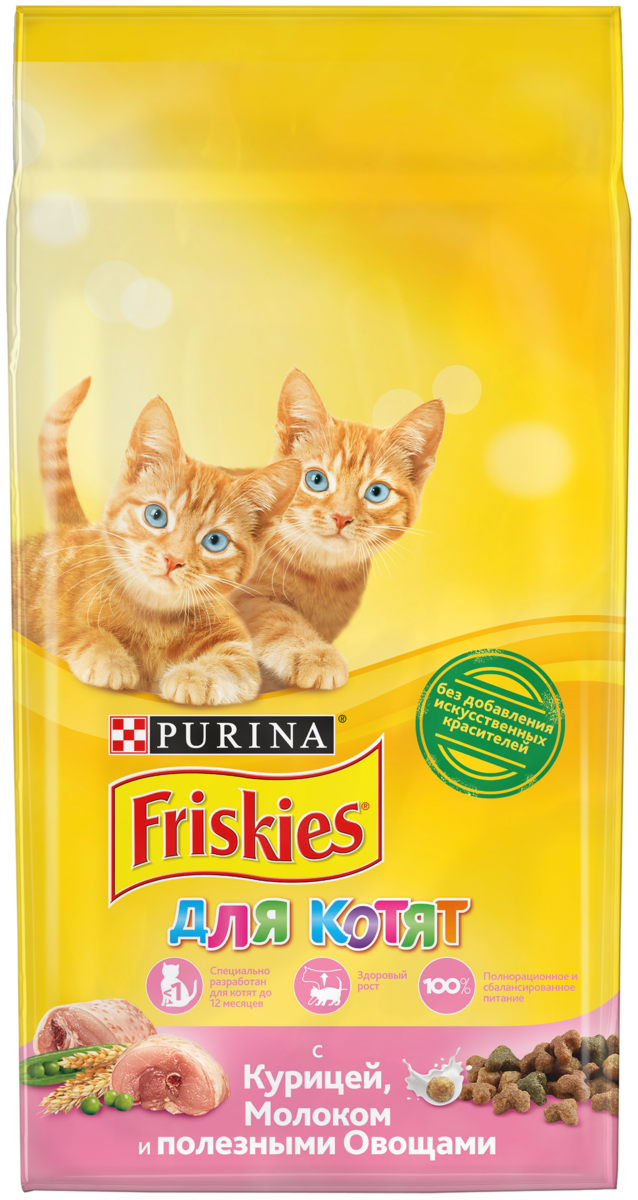 Фото Корм для кошек PURINA Friskies д/котят 2 кг