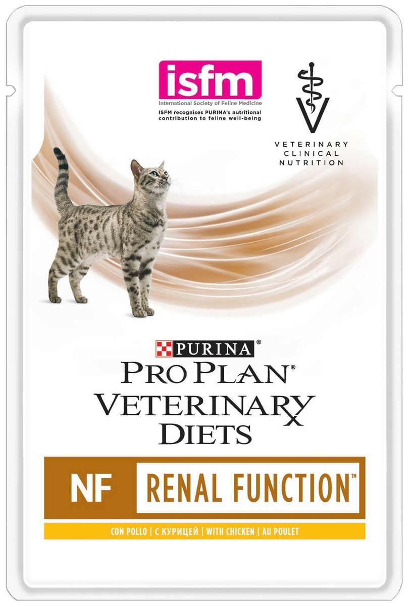 Корм для кошек PURINA Pro Plan VETERINARY DIETS Wet NF курица 85 гр