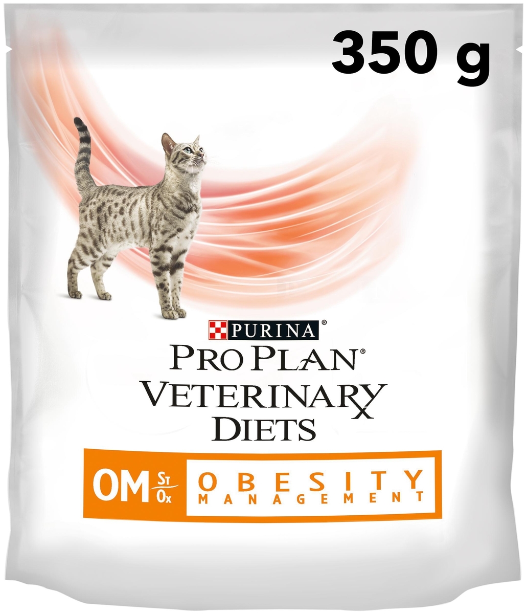 Фотография Корм для кошек PURINA Pro Plan VETERINARY DIETS Dry OM курица 350 гр