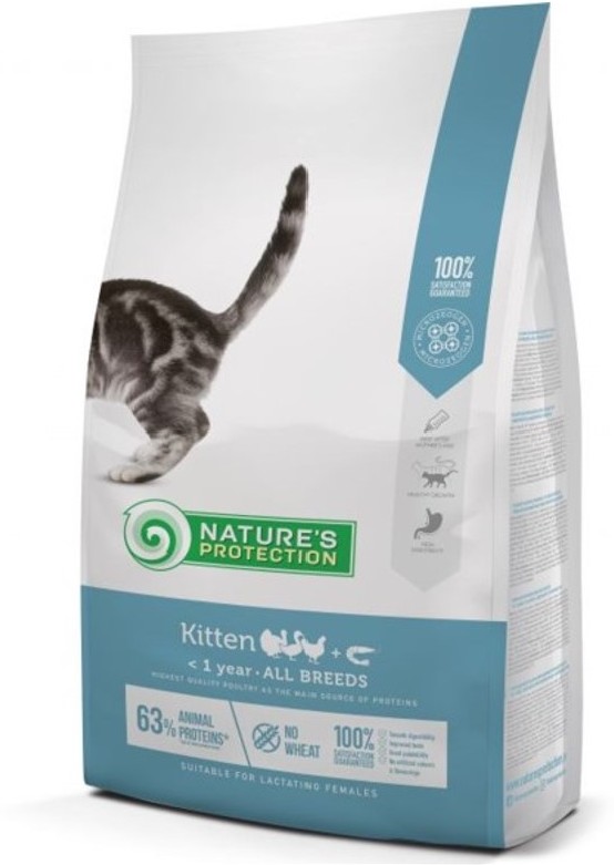Фото Корм для кошек NP Kitten Poultry with krill Up to 1 year All breeds 7kg корм для котят
