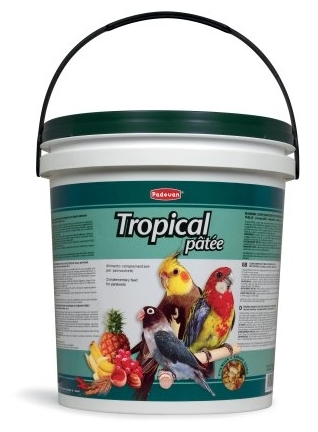 Фото PADOVAN Tropical patee комплексный/фруктовый для средних попугаев. (700 гр.) 000909