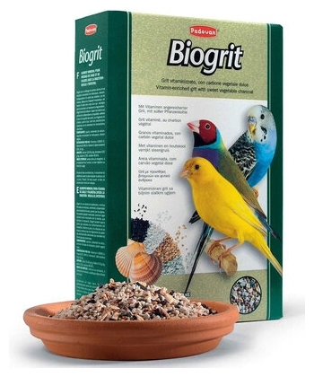 Фото Минеральная добавка PADOVAN BIOGRIT био-песок д/декоративных птиц (700г) 001197