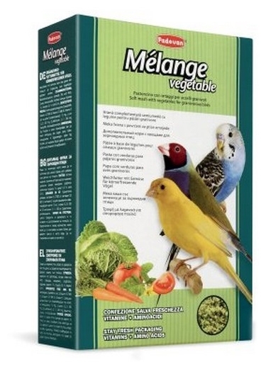 Корм PADOVAN MELANGE Vegetable дополнительный/овощи д/птиц (300г) 003948