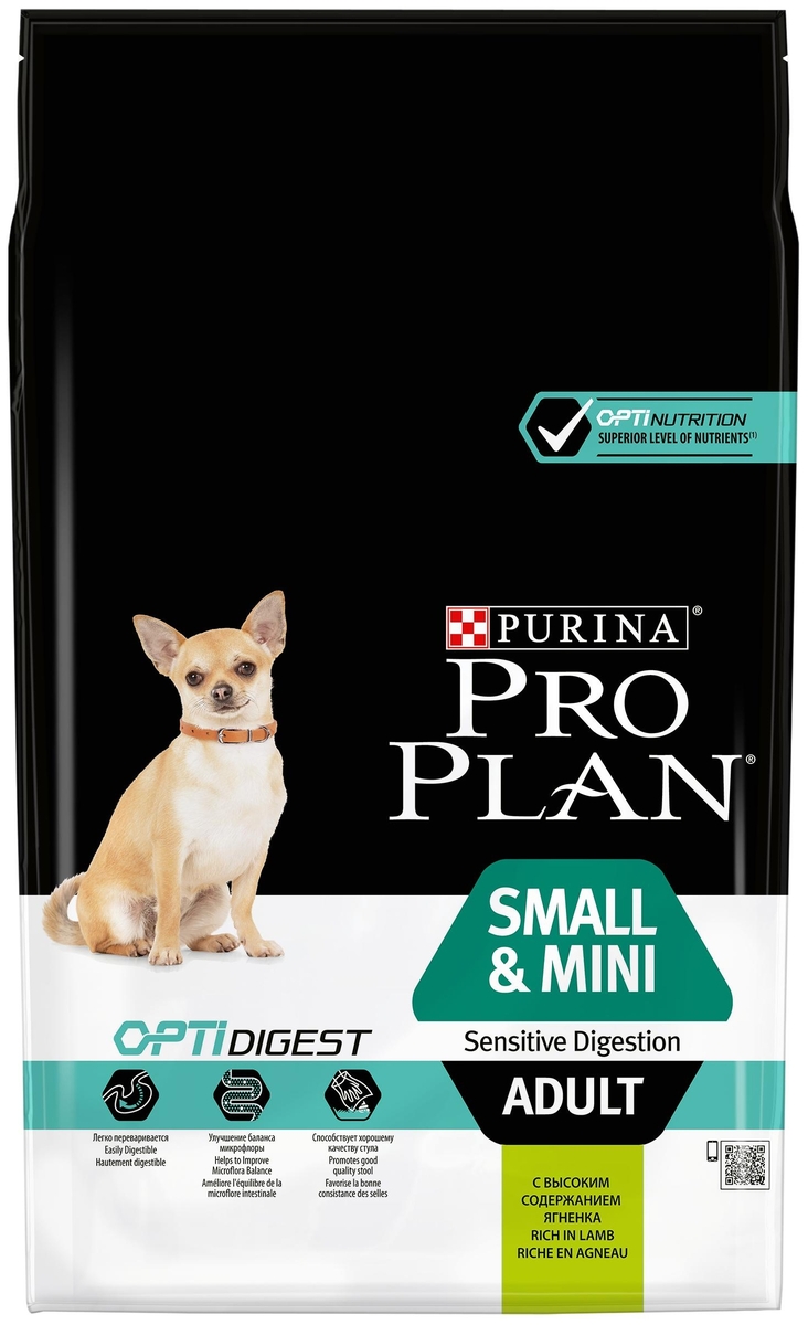 Фото Корм для собак PURINA Pro Plan Adult мелк.пород ягненок 7 кг