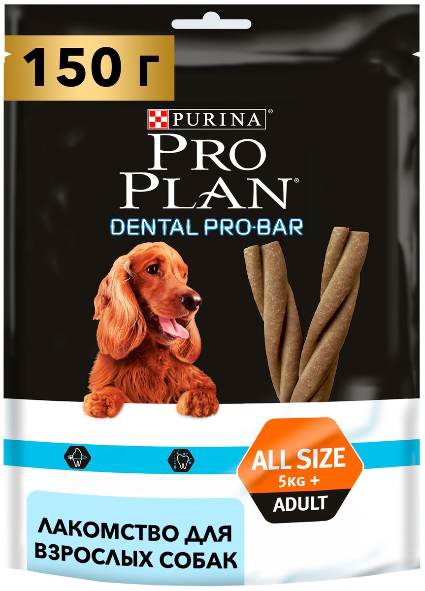 Фото Корм для собак PURINA Pro Plan Dental ProBar Small&Mini 150гр